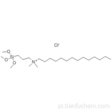 TETRADECYLDIMETYL (3-TRIMETHOXYSILYLPROPYL) CHLOREK AMONU CAS 41591-87-1